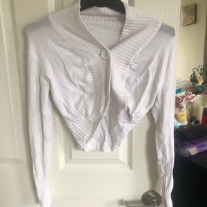 White top dress cover